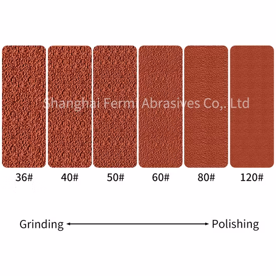 Faixa de lixa de cerâmica abrasiva de cerâmica de alta qualidade